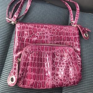 Purple crossbody